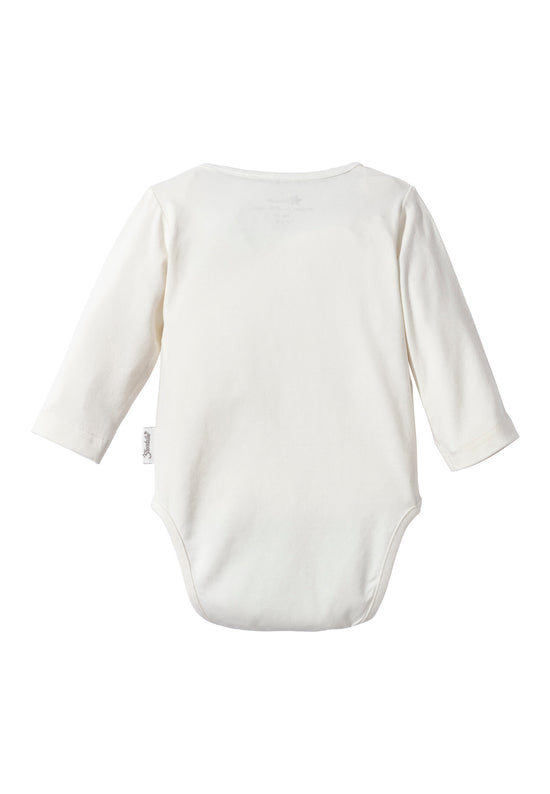 Sterntaler Body mit Motiv "Sterntaler-Friends" in ecru Fabrikpreis