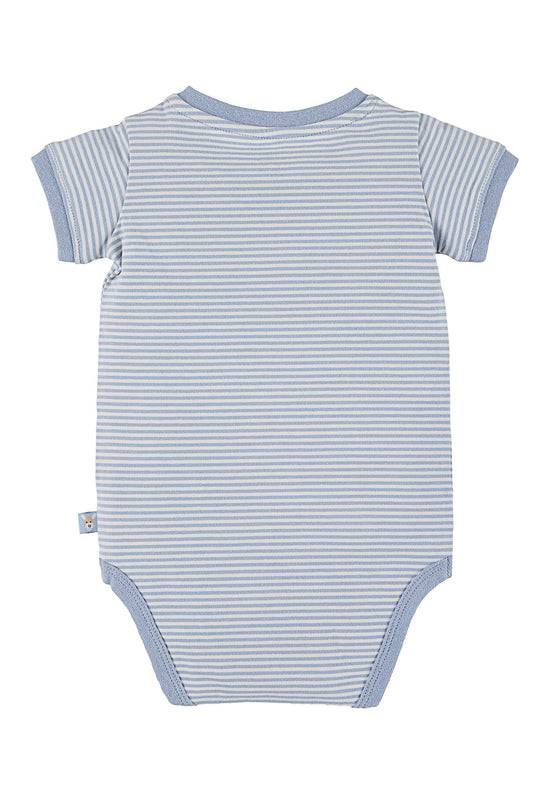 Sterntaler GOTS Body Esel Emmi, Kurzarm aus Jersey geringelt Sonderangebot