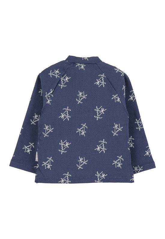 Sterntaler Schwimmshirt bedruckt mit Palmen in blau Osterangebot
