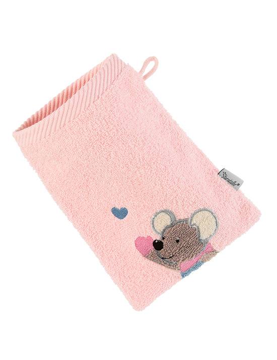 Sterntaler Waschhandschuh Maus Mabel in Zartrosa, 15x21cm Riesige Rabatte