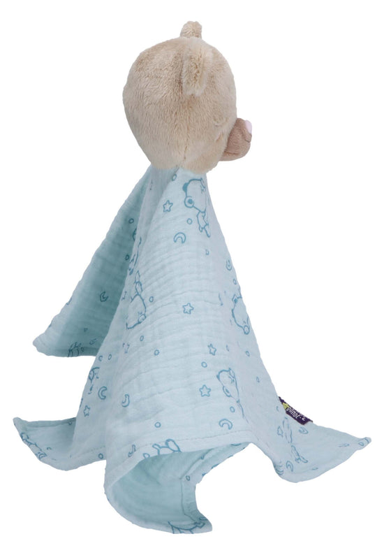 Sterntaler Kuscheltuch Kleiner Bär in Mint Auslauf