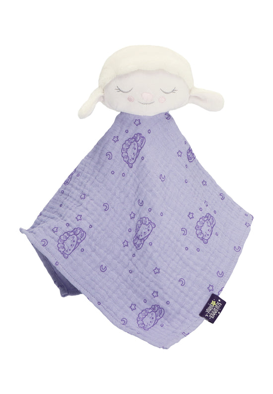 Sterntaler Kuscheltuch Schlummerschaf in Flieder