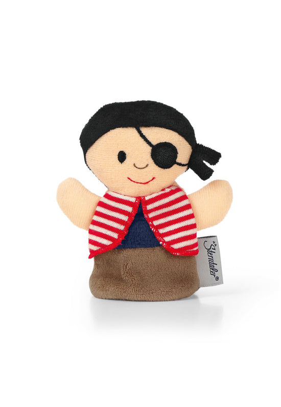 Sterntaler Fingerpuppe Pirat, 10 cm ideal für unterwegs