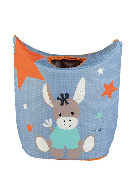 Sterntaler Aufbewahrungskorb Esel Emmi in Blau und Orange Cyber Monday