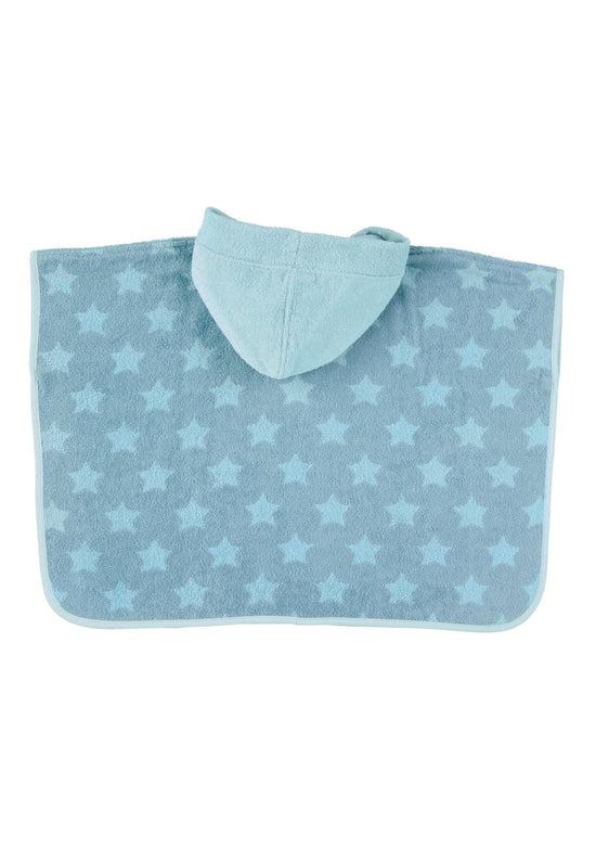 Sterntaler Poncho Esel Emmi aus Frottee in Hellblau, 70x50cm Jubiläumsangebot