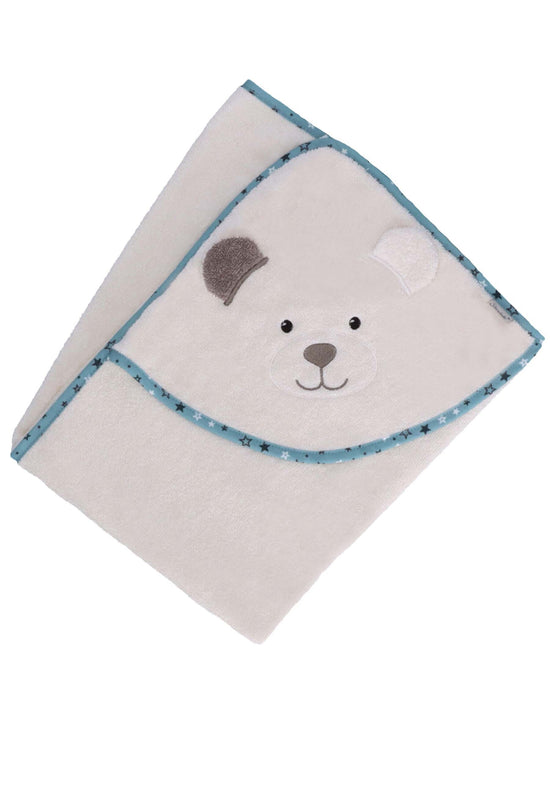 Sterntaler GOTS Motiv-Kapuzen-Badetuch 80x80cm Eisbär Elia Blitzangebot