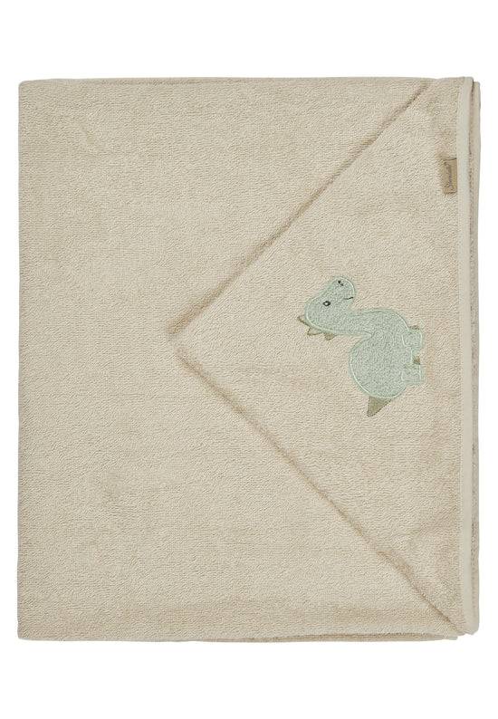 Sterntaler Kapuzenbadetuch Dino Rexi in beige, 100x70cm Bestseller