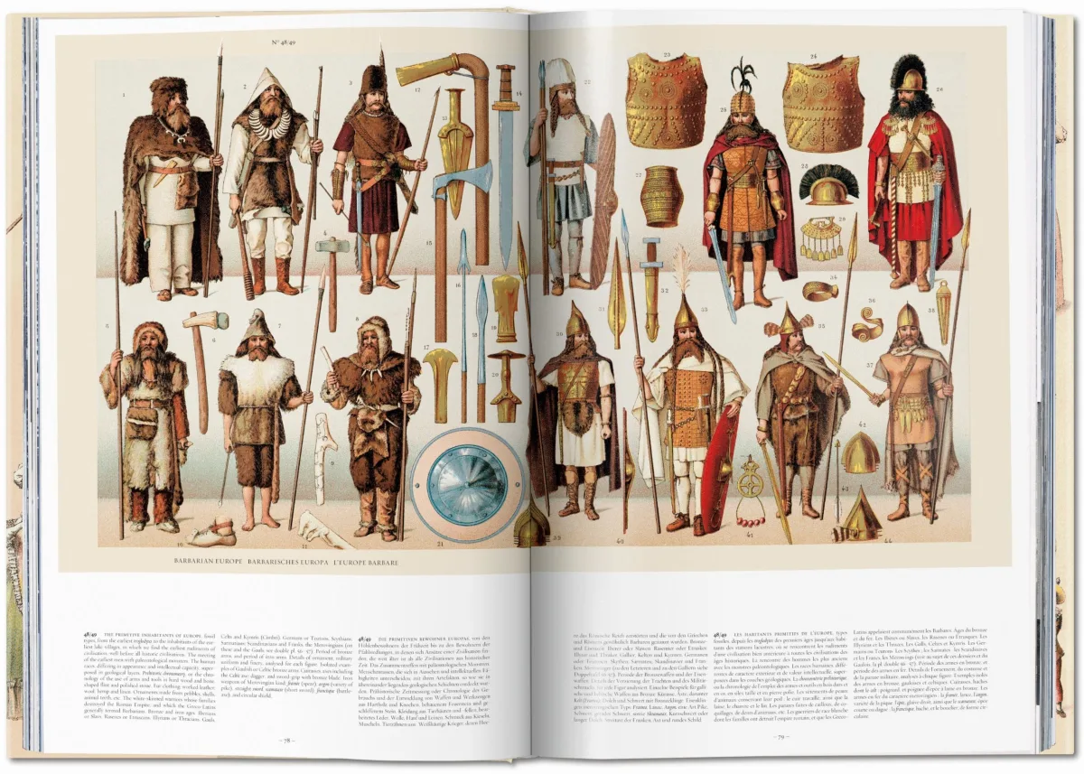 TASCHEN Racinet. The Complete Costume History Exklusivangebot