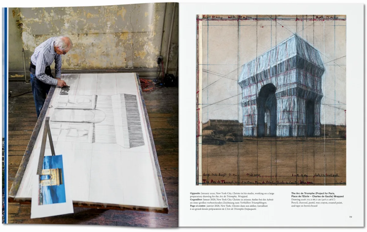 TASCHEN Christo and Jeanne-Claude. L’Arc de Triomphe, Wrapped Bestseller