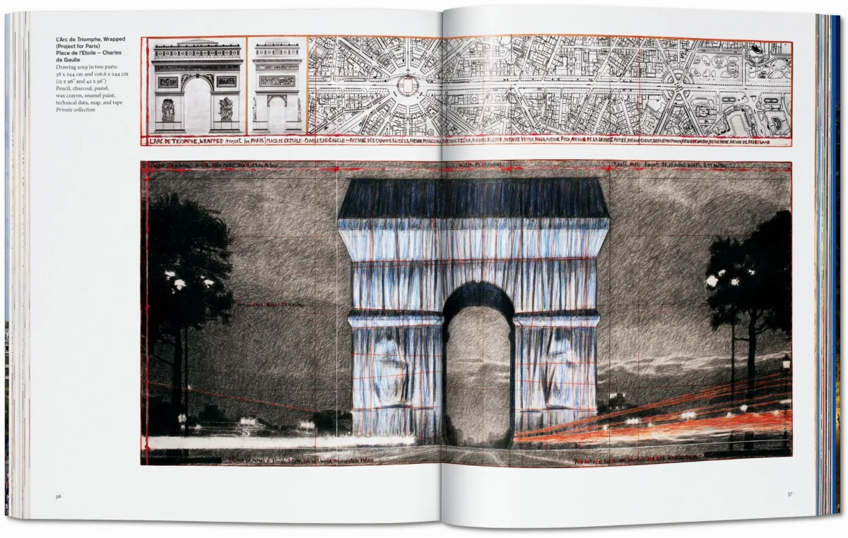 TASCHEN Christo and Jeanne-Claude. L’Arc de Triomphe, Wrapped Bestseller