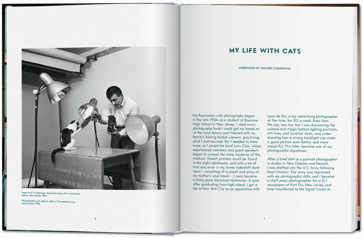 TASCHEN Walter Chandoha. Cats. Photographs 1942–2018 JETZT KAUFEN