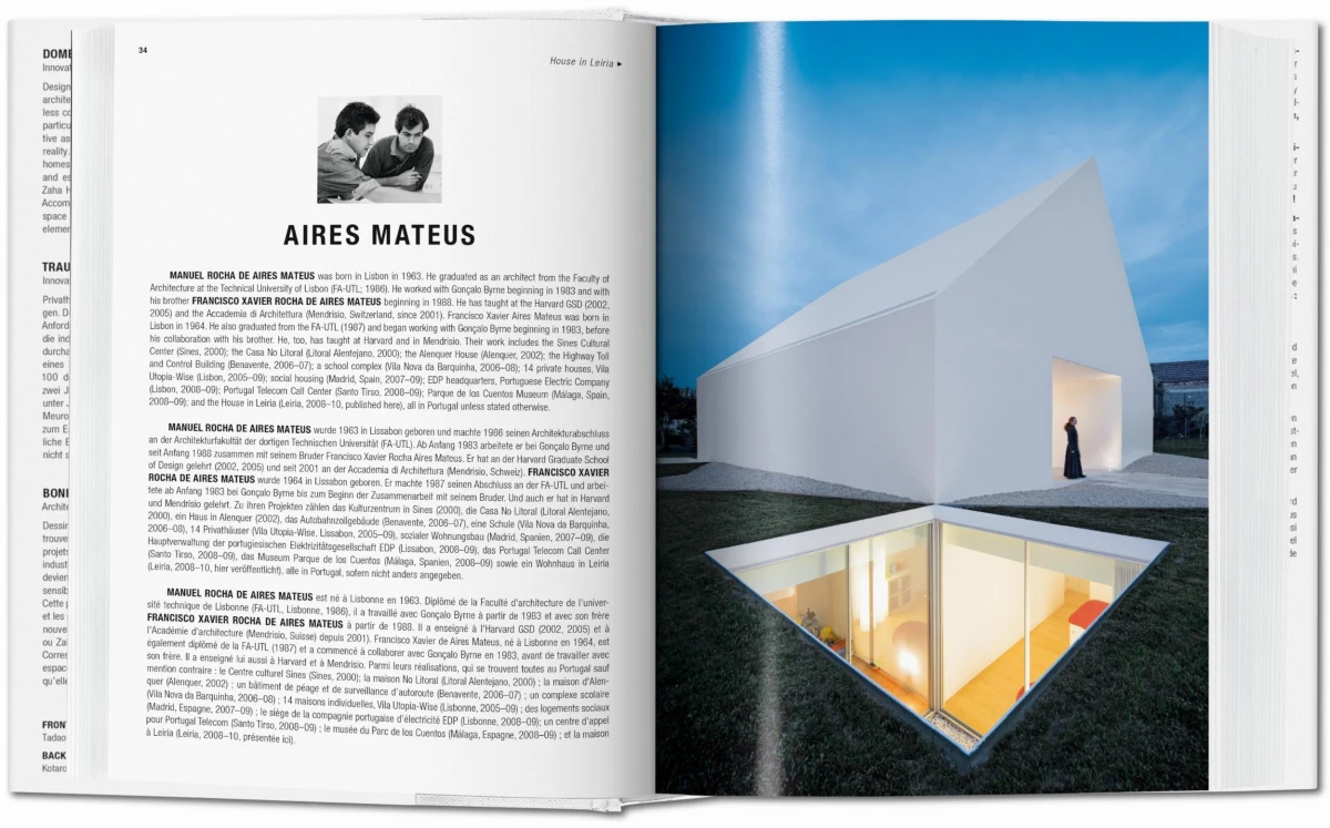 TASCHEN 100 Contemporary Houses Neueste Stile