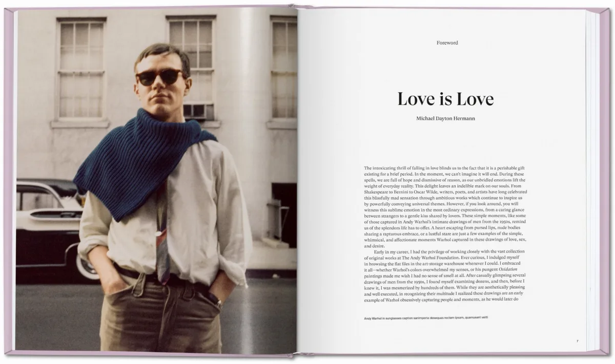TASCHEN Andy Warhol. Love, Sex, and Desire. Drawings 1950–1962 Zeitbegrenzte Promotion