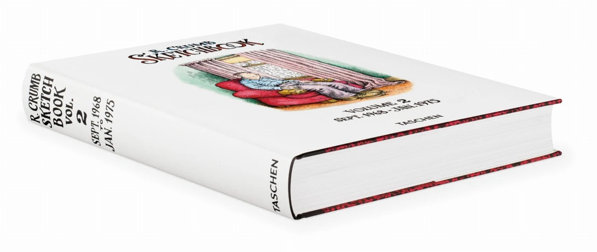 TASCHEN Robert Crumb. Sketchbook Vol. 2. 1968–1975 Limitierter Zeitrabatt