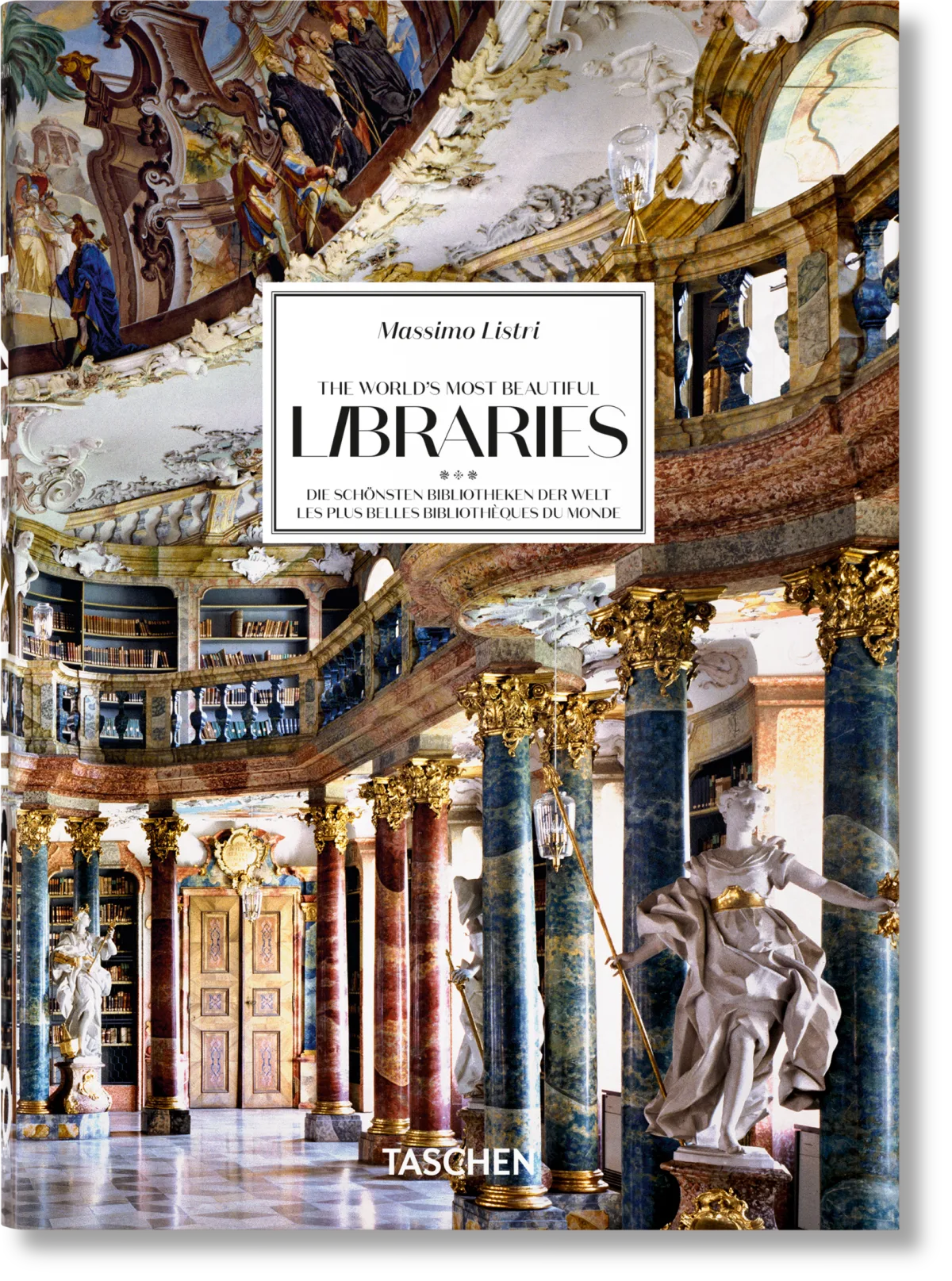 TASCHEN Massimo Listri. The World’s Most Beautiful Libraries. 40th Ed Heißer Verkauf