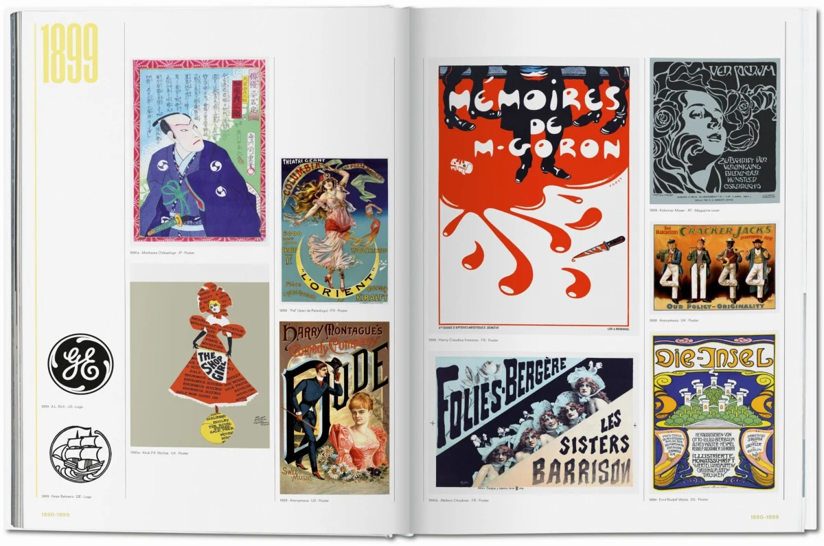 TASCHEN The History of Graphic Design. Vol. 1. 1890–1959 Kauf eins, bekomm eins gratis