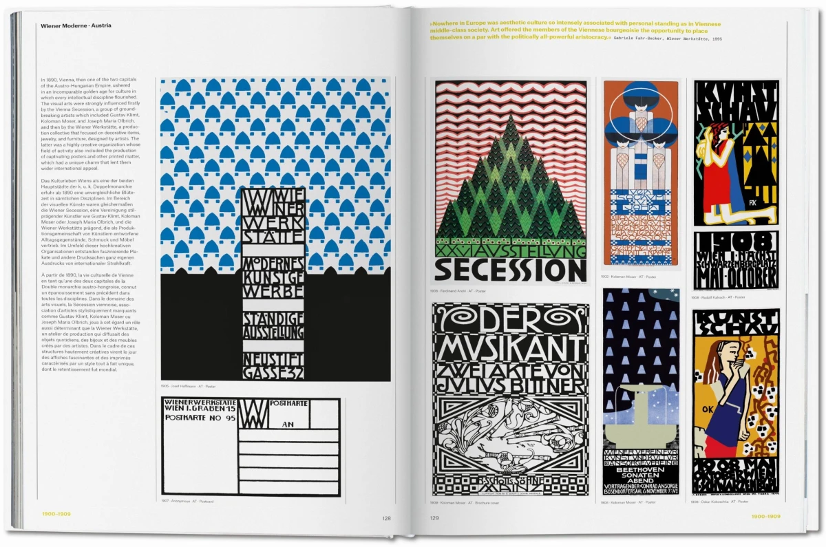 TASCHEN The History of Graphic Design. Vol. 1. 1890–1959 Kauf eins, bekomm eins gratis