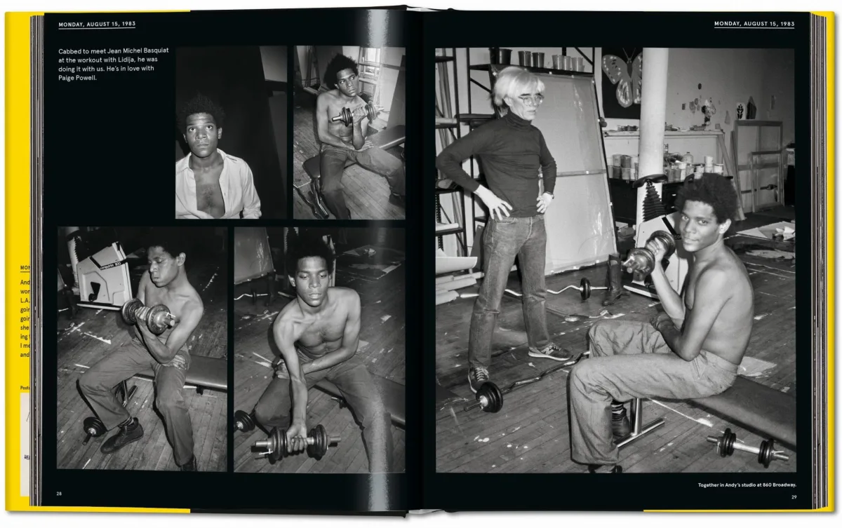 TASCHEN Warhol on Basquiat. The Iconic Relationship Told in Andy Warhol’s Words and Pictures Sonderangebot der Fabrik