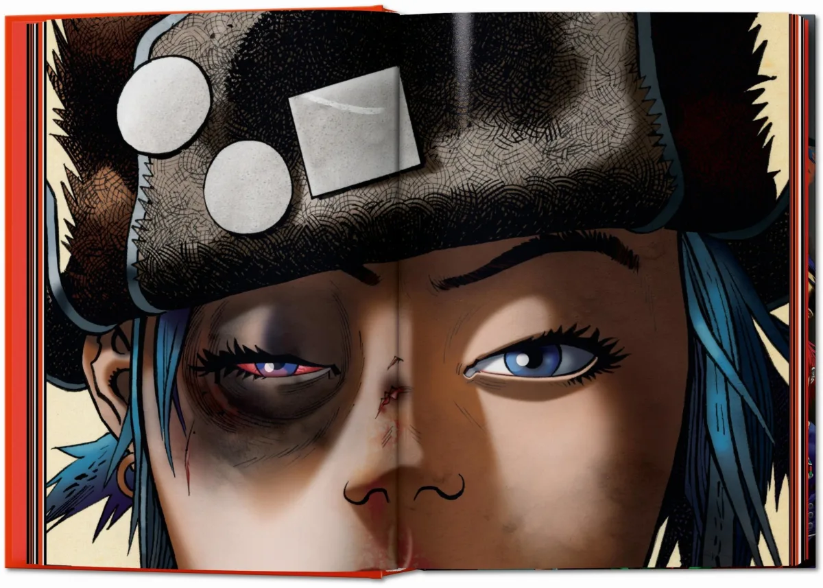 TASCHEN Jamie Hewlett. 40th Ed Kostenloser Versand