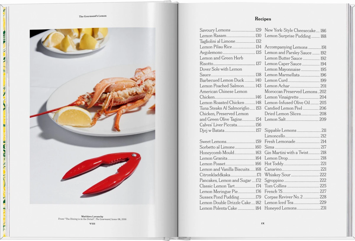 TASCHEN The Gourmand's Lemon. A Collection of Stories and Recipes Discount Store für neue Produkte
