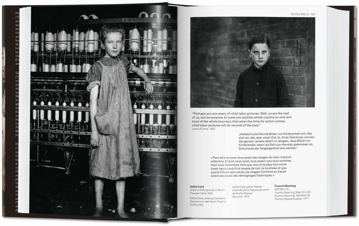 TASCHEN Lewis W. Hine. America at Work Nur für heute