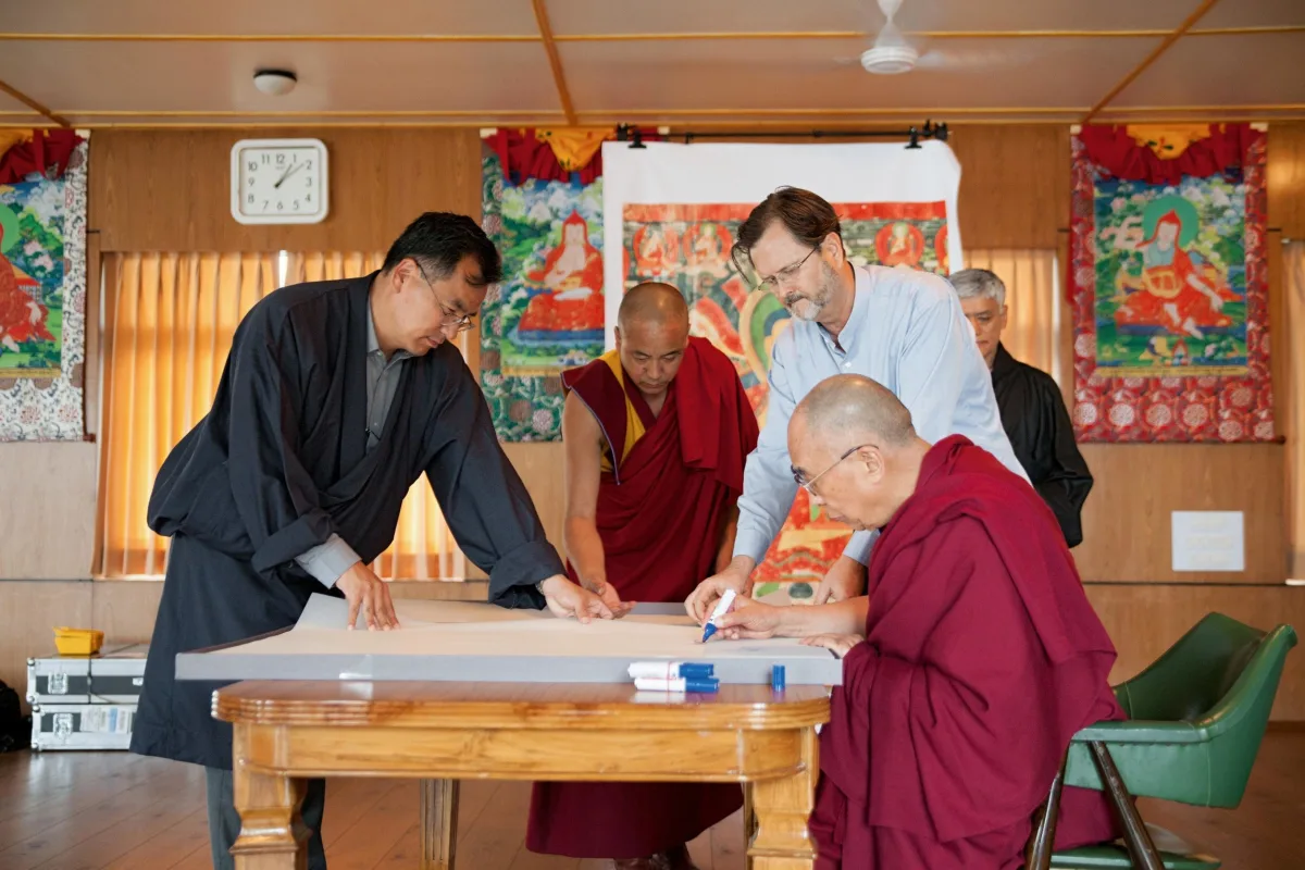 TASCHEN Thomas Laird. Murals of Tibet Sonderangebot der Fabrik