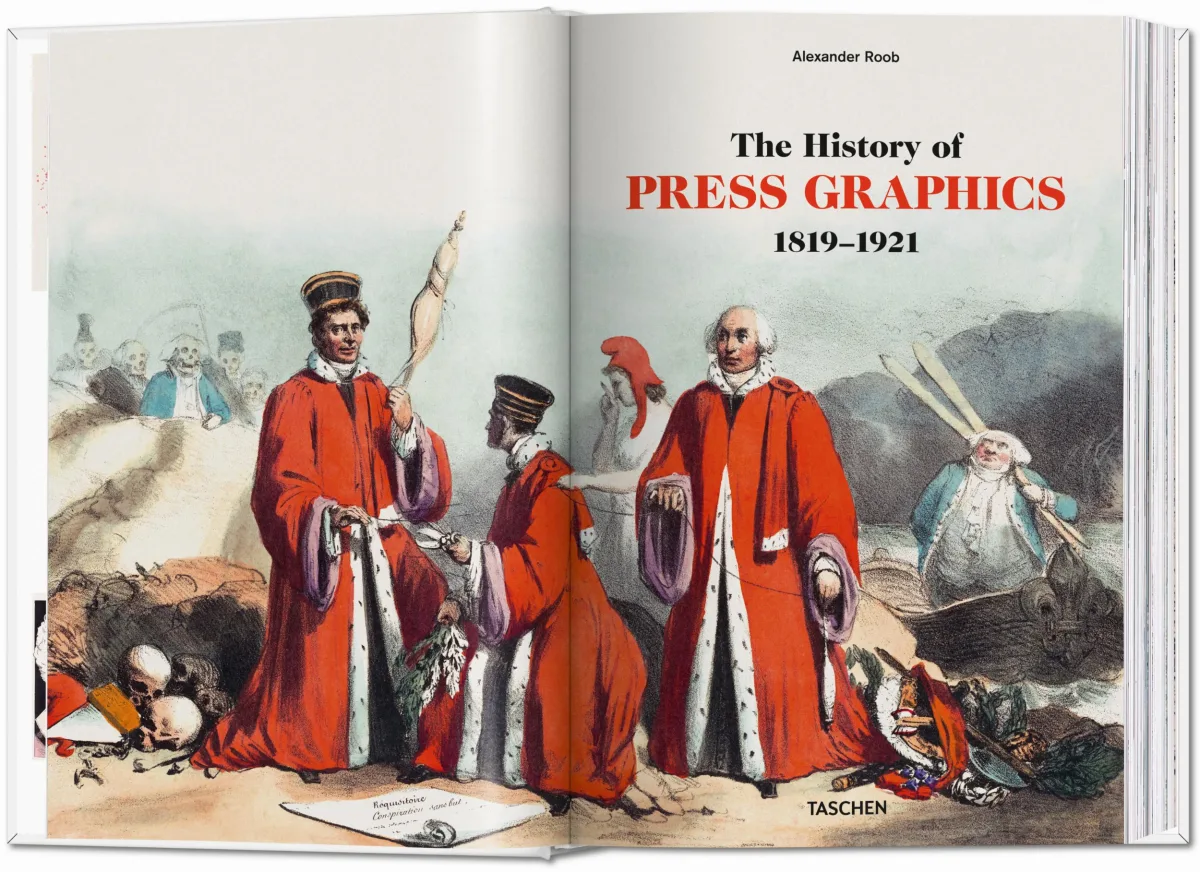 TASCHEN History of Press Graphics. 1819–1921 Flash Sale