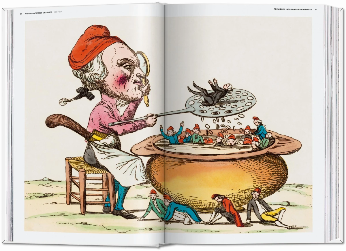 TASCHEN History of Press Graphics. 1819–1921 Flash Sale