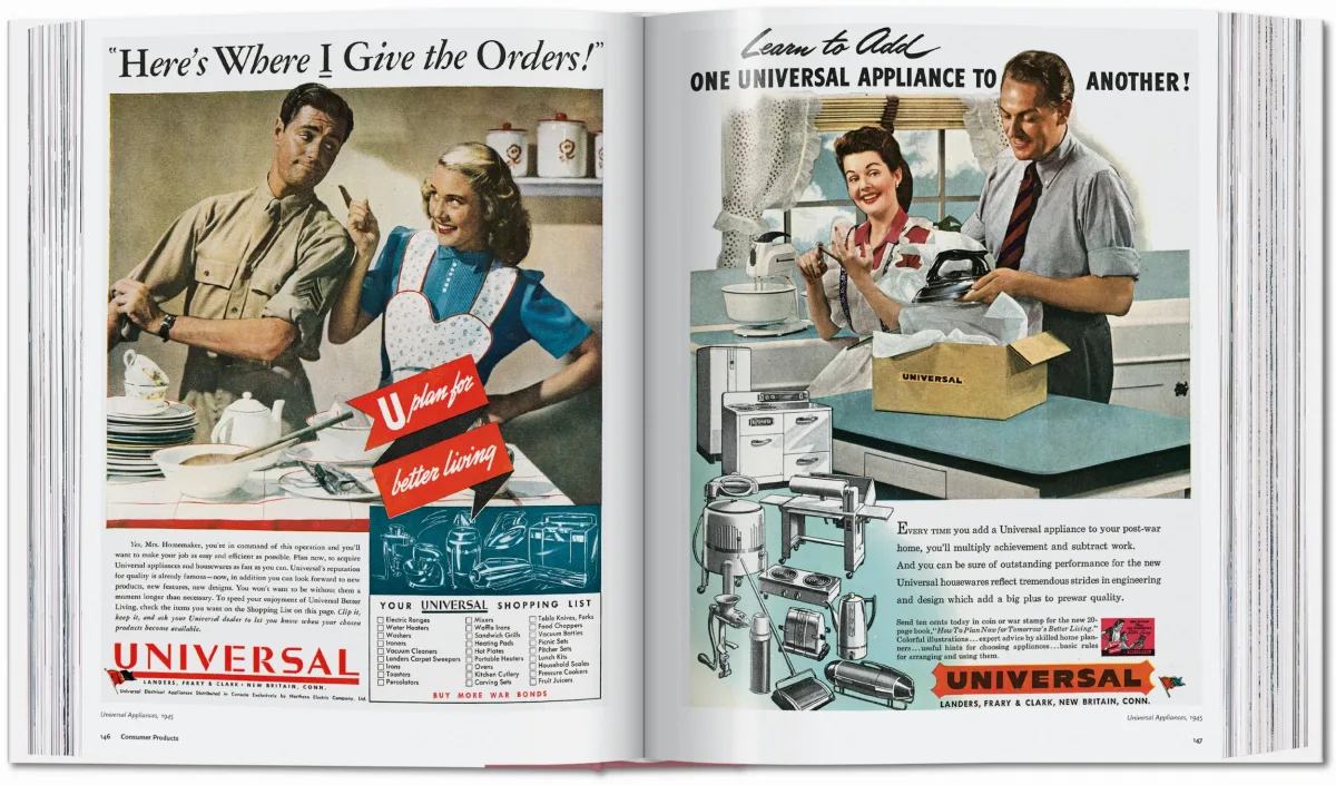 TASCHEN All-American Ads of the 40s Cyber Monday
