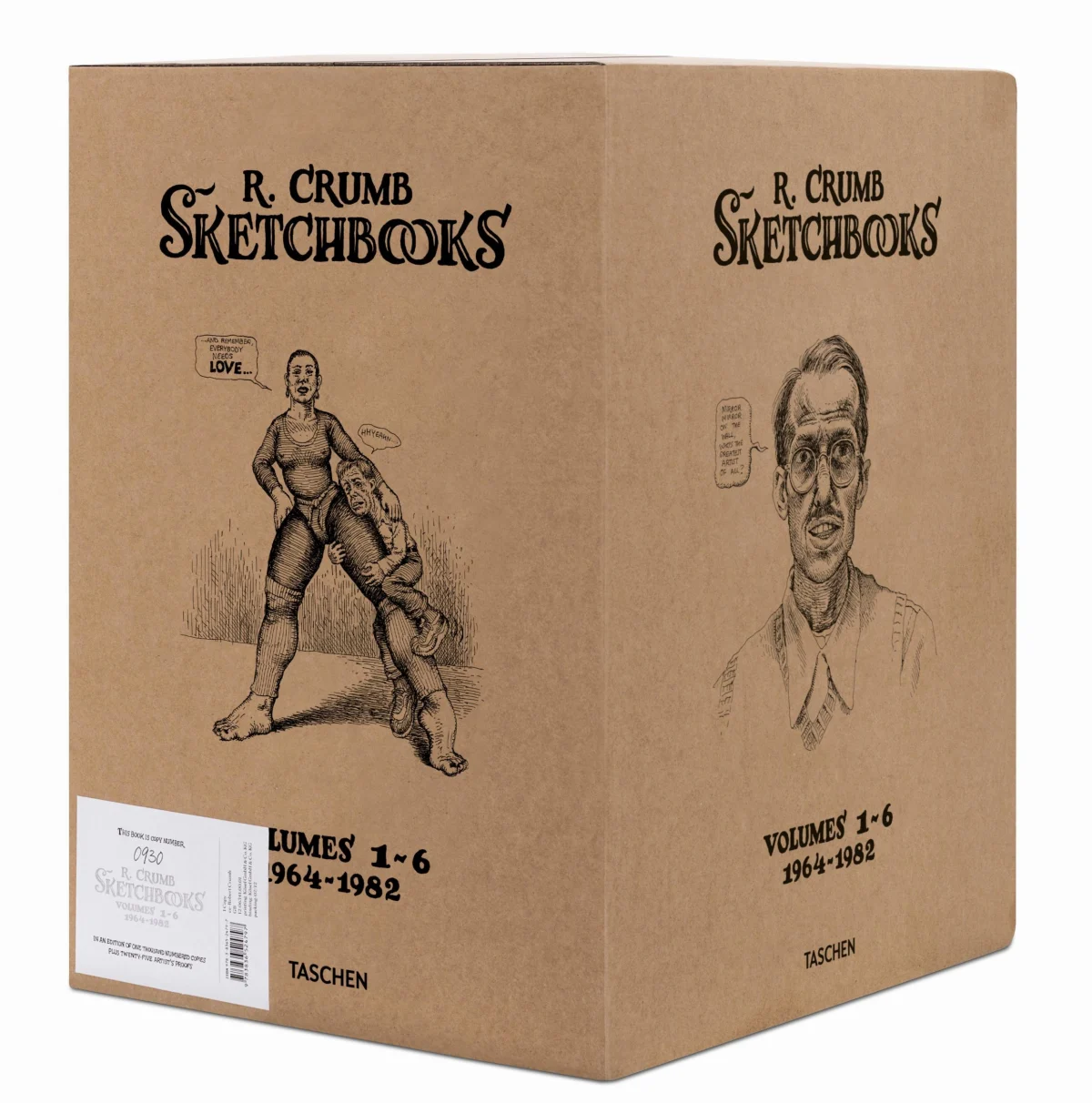 TASCHEN Robert Crumb. Sketchbooks 1964-1982 Valentinstagsangebot