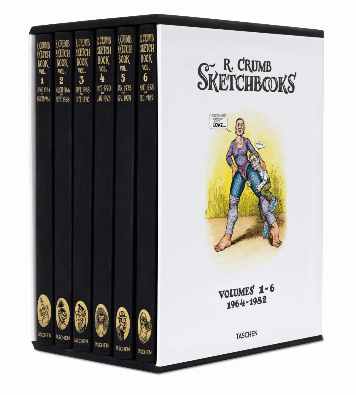 TASCHEN Robert Crumb. Sketchbooks 1964-1982 Valentinstagsangebot