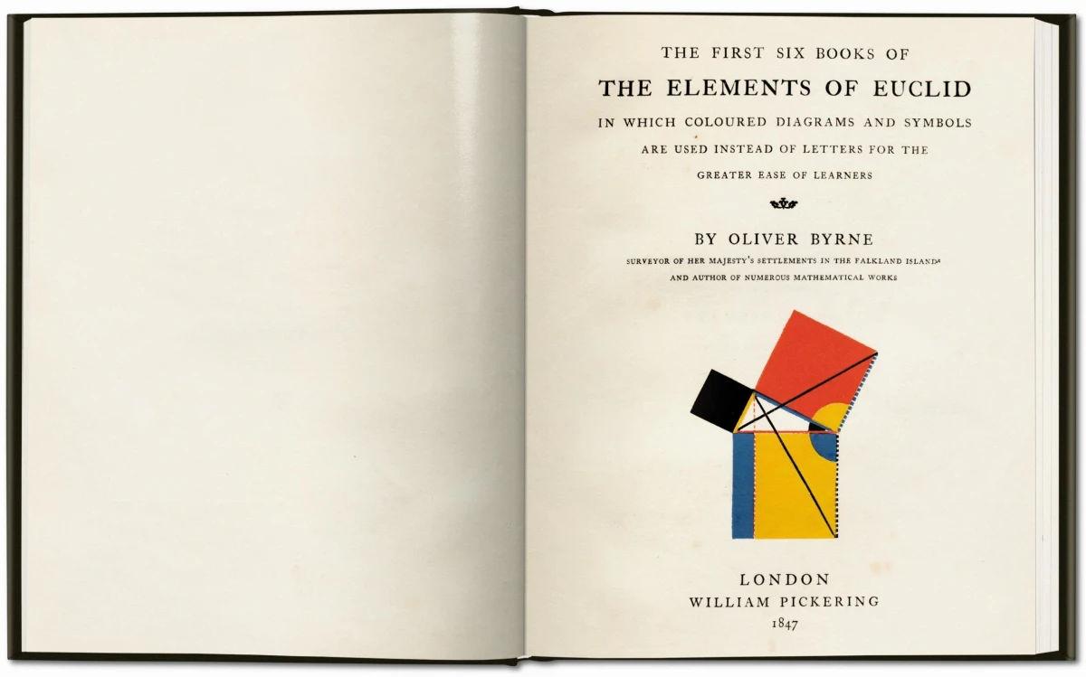 TASCHEN Oliver Byrne. The First Six Books of the Elements of Euclid Versandkostenfrei