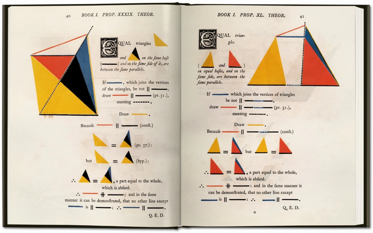TASCHEN Oliver Byrne. The First Six Books of the Elements of Euclid Versandkostenfrei