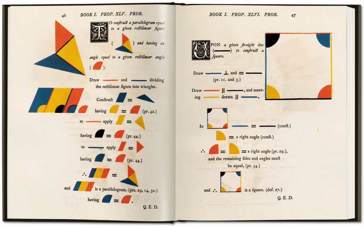 TASCHEN Oliver Byrne. The First Six Books of the Elements of Euclid Versandkostenfrei