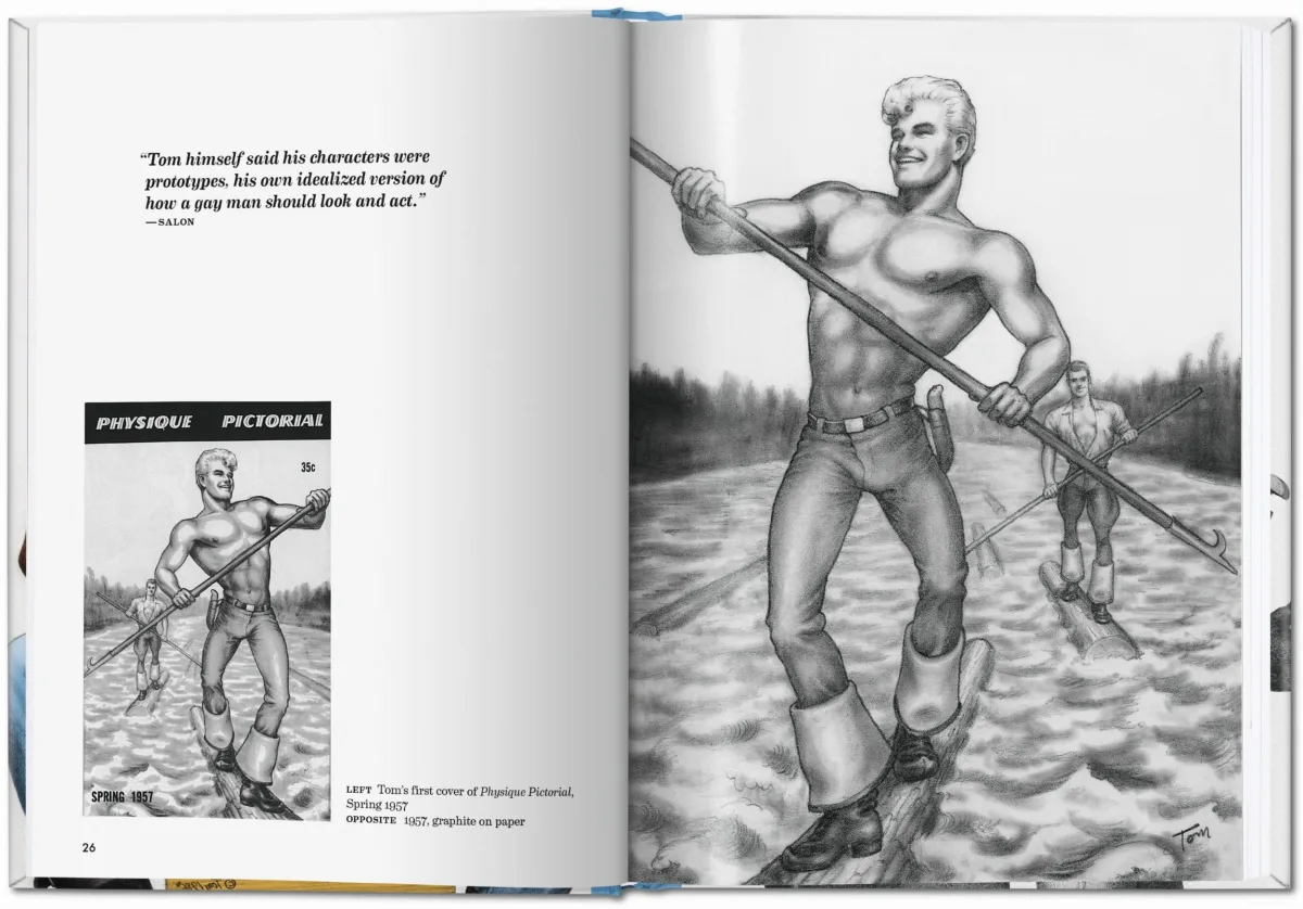 TASCHEN The Little Book of Tom. Blue Collar Saisonschlussverkauf