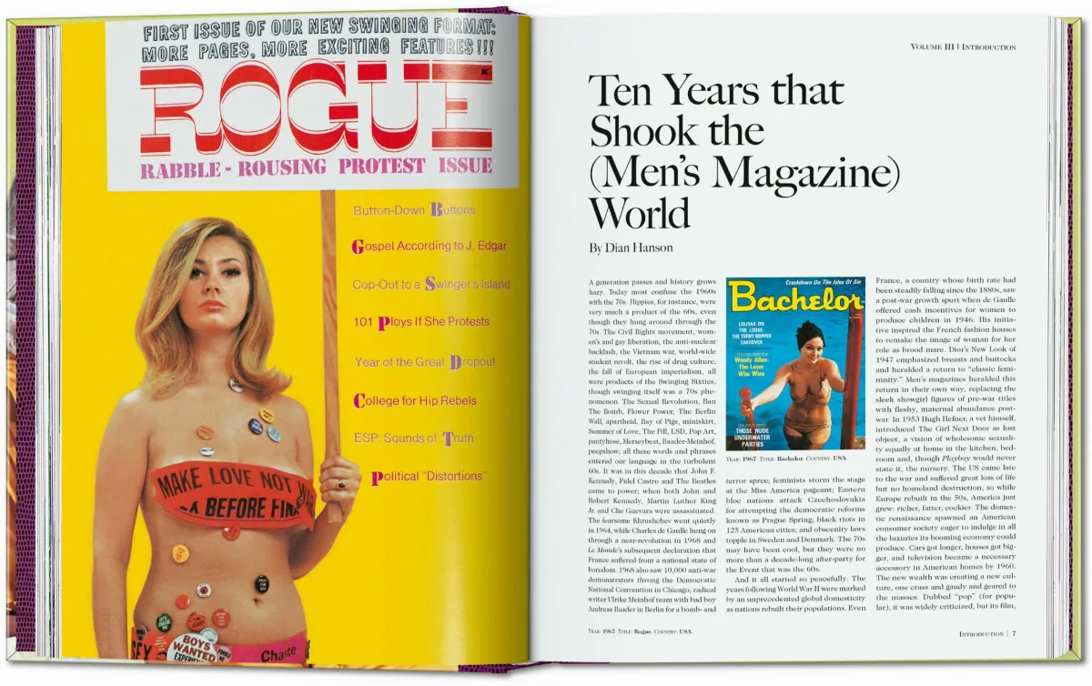 TASCHEN Dian Hanson’s: The History of Men’s Magazines. Vol. 3: 1960s At the Newsstand Große Rabatte