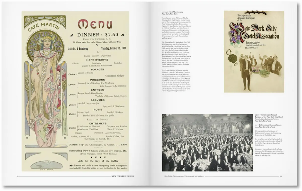 TASCHEN Menu Design in America Räumungsverkauf